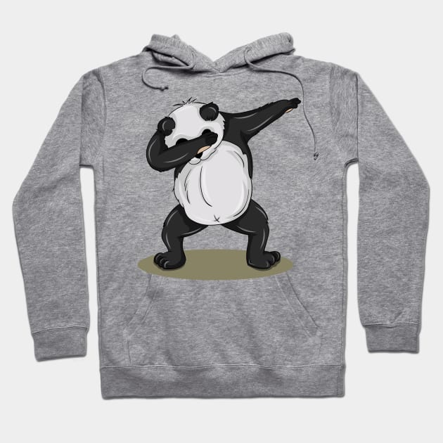 'Dabbing Dancing Panda' Funny Dabbing Animal Gift Hoodie by ourwackyhome